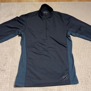 REI Men’s Medium Quarter Zip Long Sleeve Sweater